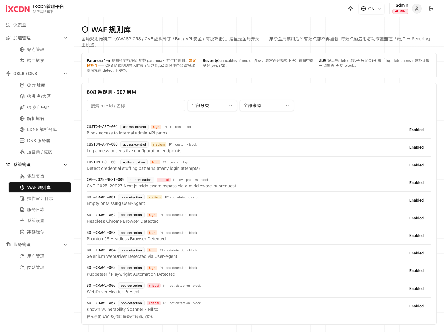 安全防护在源站与模型服务前生效